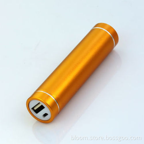 Tube Power Bank 2,200mAh/2,600mAh, Universal Type, Accept OEM